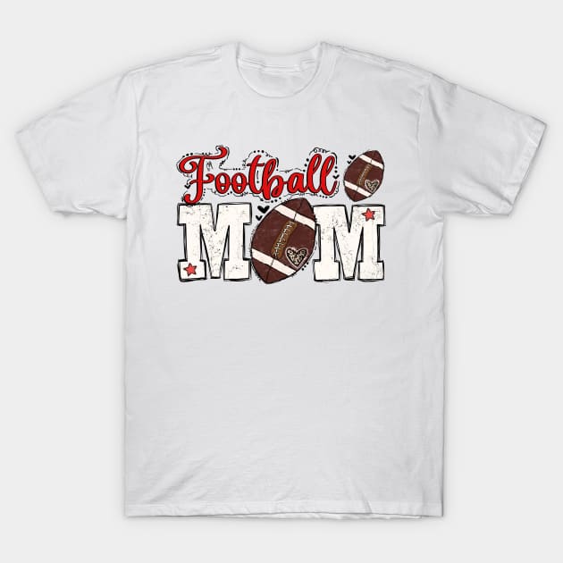 Football mom T-Shirt by Red Bayou